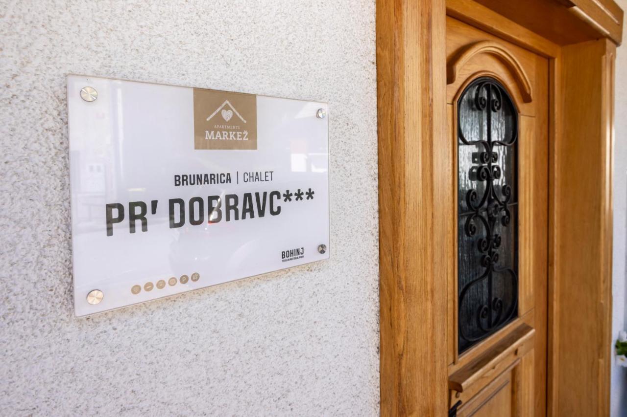 Chalet Pr Dobravc Bohinj Buitenkant foto